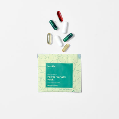 Bird&be Female Fertility Power Prenatal Pack