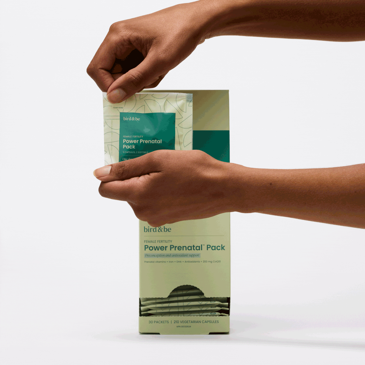 Bird&be Female Fertility Power Prenatal Pack